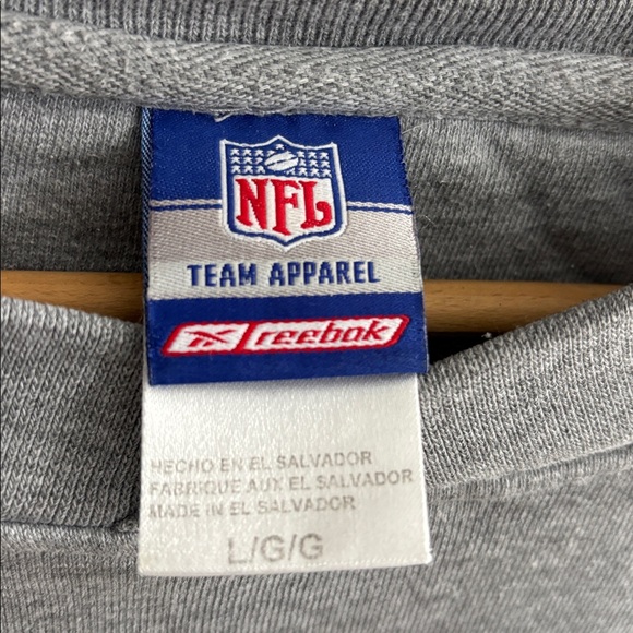 Vintage 1990s Reebok NFL Cincinnati Bengals gray crewneck sweatshirt - Picture 7 of 8